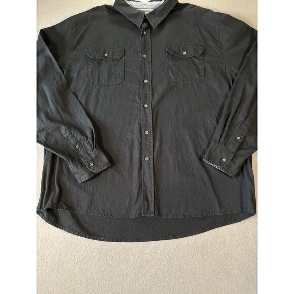 Wrangler Button Up Shirt Mens 3XL Workwear Outdoor Long Sleeve Western Casual - Picture 6 of 16